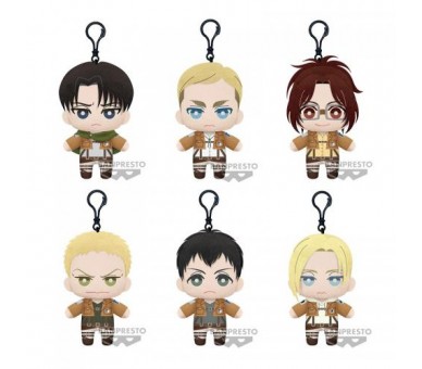 Attack on Titan (6 pz) Tomonui Plush S2 15cm (gt5)