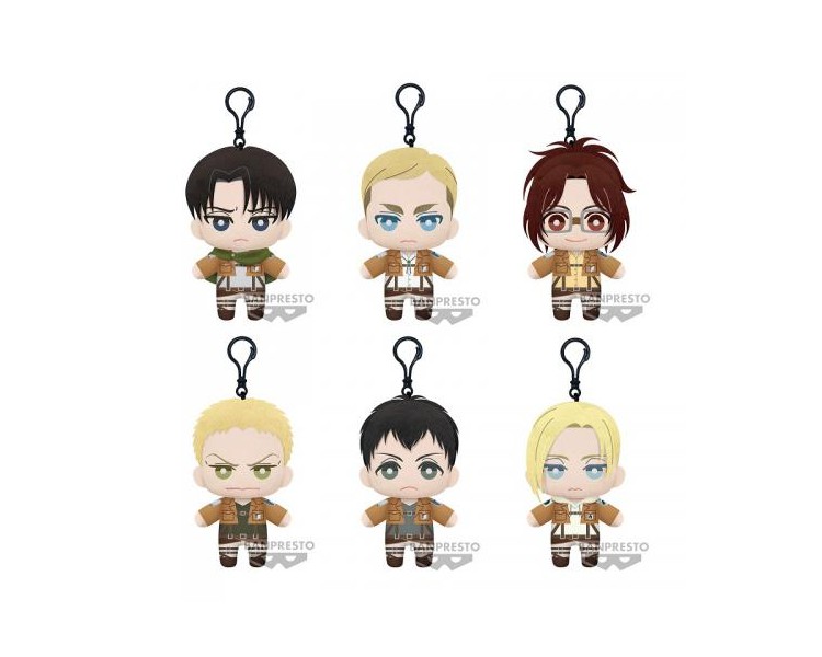 Attack on Titan (6 pz) Tomonui Plush S2 15cm (gt5)