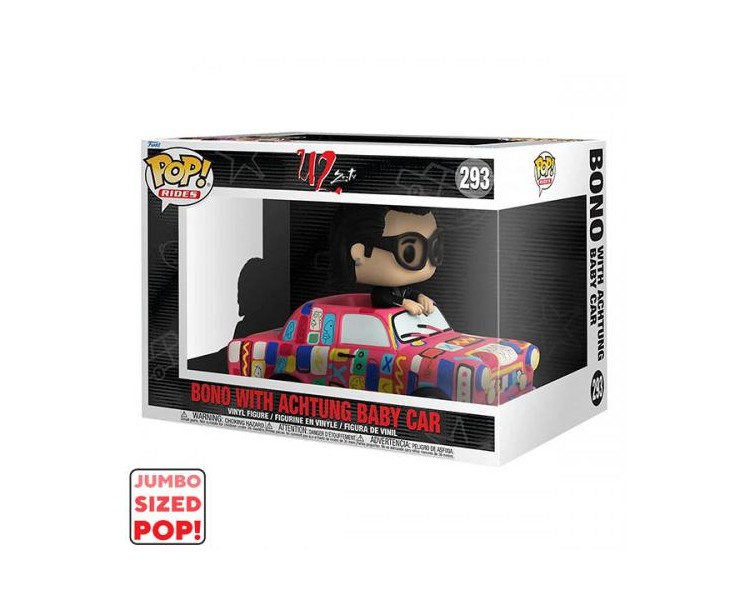 Funko POP! U2: Bono w/Achtung Baby Car (293) JB