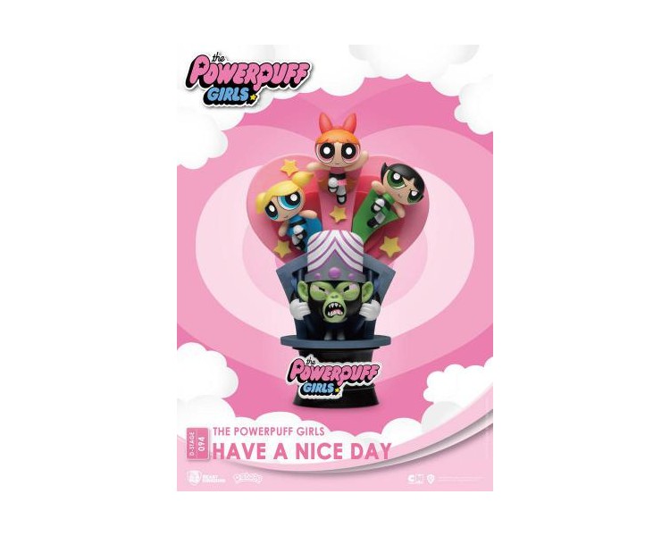 D-Stage The Powerpuff Girls Diorama Have A Nice Day NV 15cm