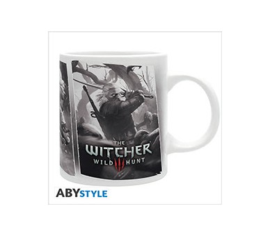 The Witcher Tazza 320ml Subli Geralt, Ciri and Yennefer