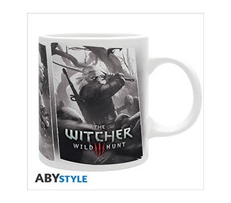 The Witcher Tazza 320ml Subli Geralt, Ciri and Yennefer