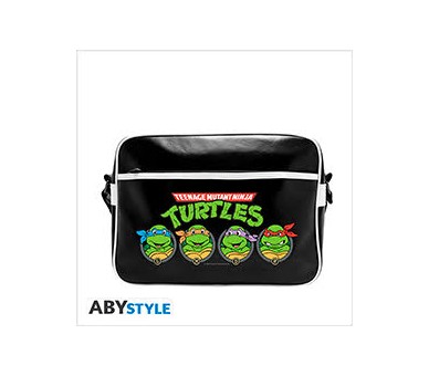 TMNT Messenger Bag Turtles faces