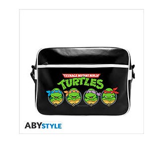 TMNT Messenger Bag Turtles faces