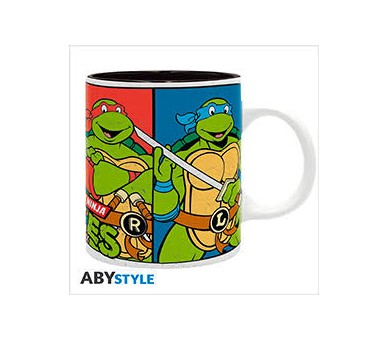 TMNT Tazza 320ml Subli Colorful Portraits