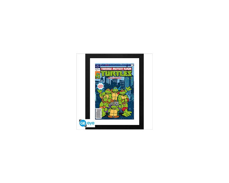 TMNT Framed Print Cornice Comics Cover