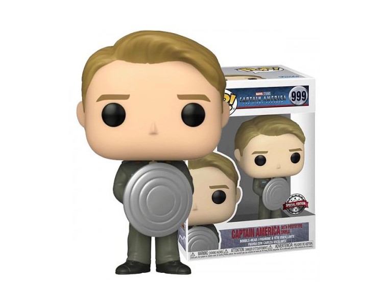 Funko POP! Marvel: Cap America w/Shield (999) EXM