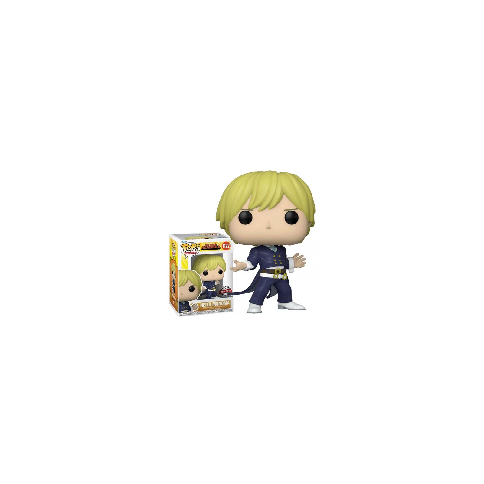 Funko POP! My Hero Academia: Neito Monoma (1122) EXM