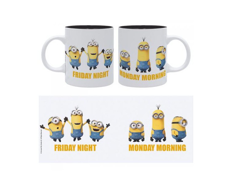 Minions Tazza 320ml Subli Friday nights to Monday Mornings