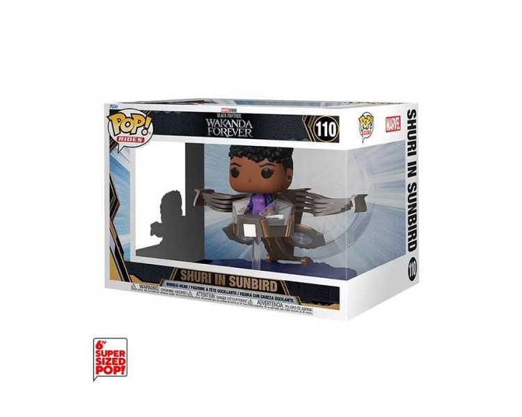 Funko POP! Black Panther WF: Shuri in Sunbird (110) DLX