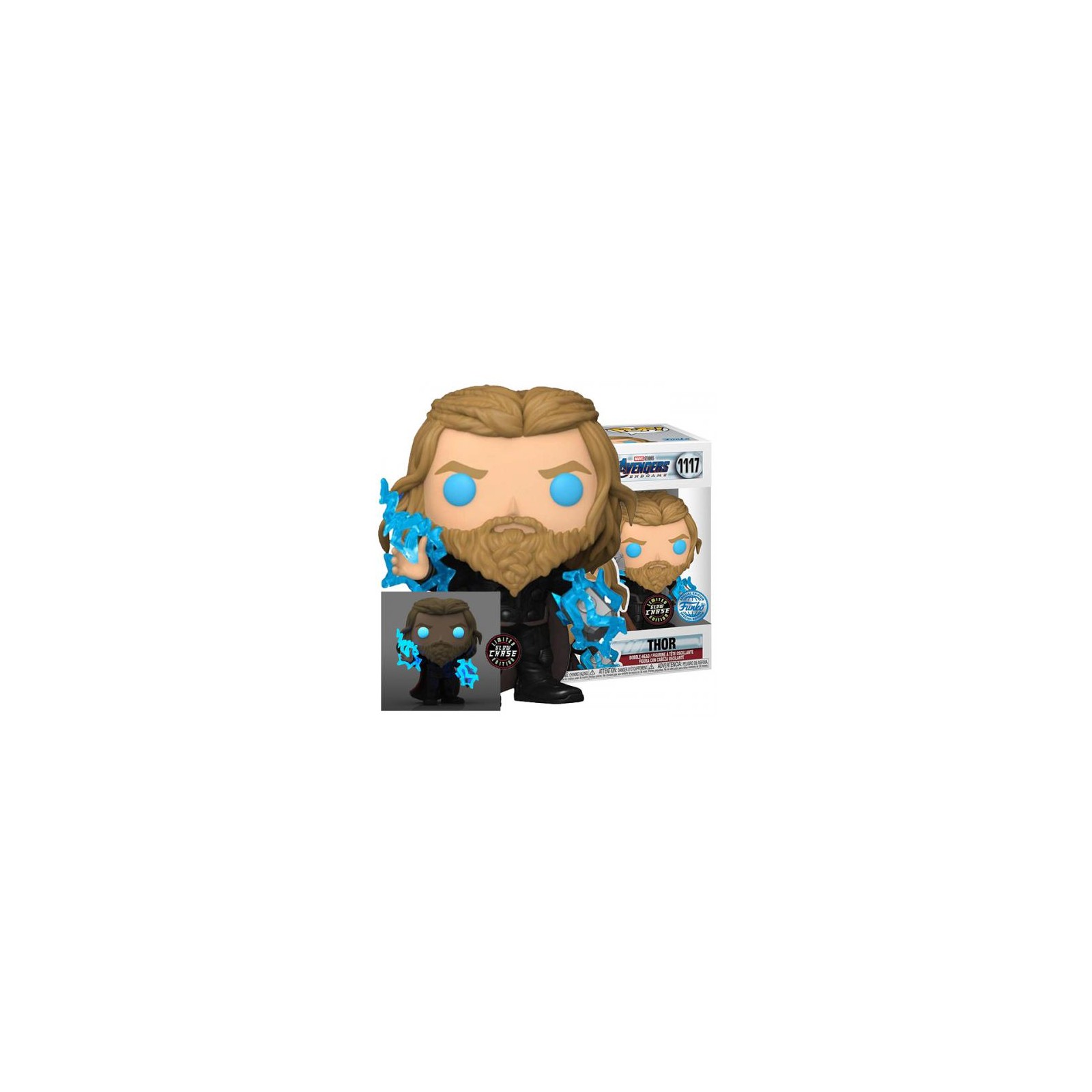 Funko POP! Marvel: Thor w/Thunder (1117) EXM GW CHASE