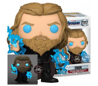 Funko POP! Marvel: Thor w/Thunder (1117) EXM GW CHASE