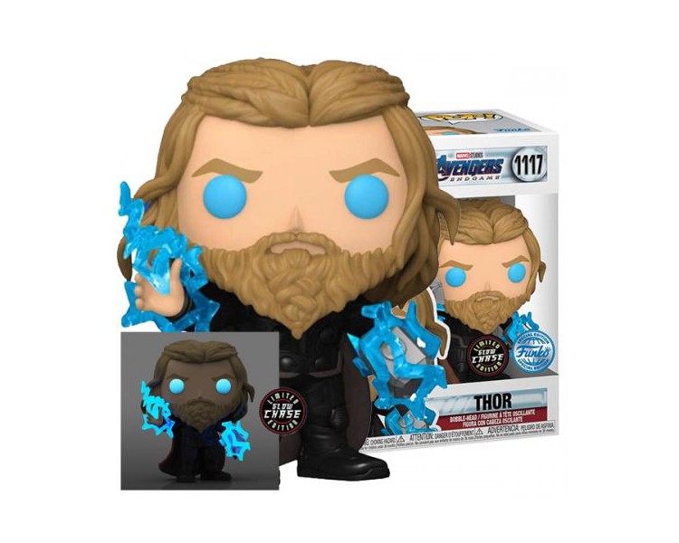 Funko POP! Marvel: Thor w/Thunder (1117) EXM GW CHASE