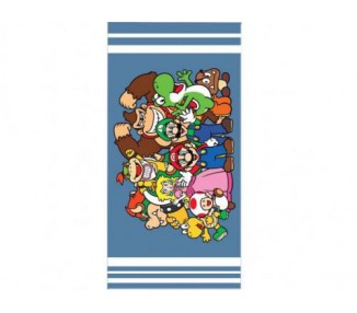 Nintendo Telo Mare Cotone Super Mario Bros (140x70)