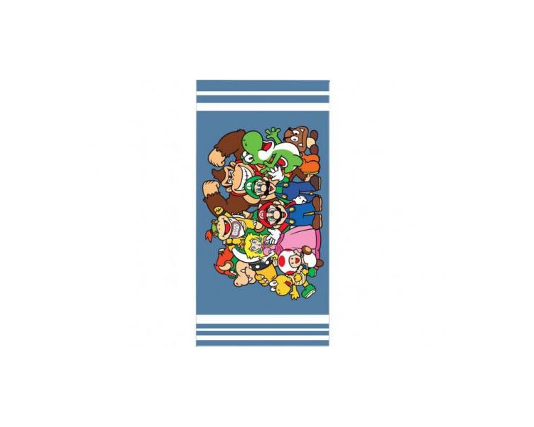 Nintendo Telo Mare Cotone Super Mario Bros (140x70)