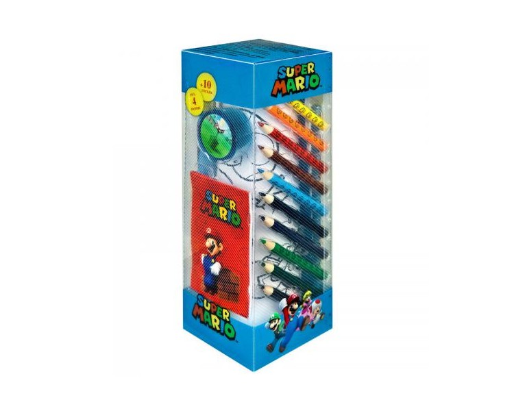 Set Cancelleria Super Mario Bros 35pz