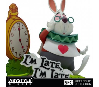 ST Disney Alice in Wonderland White Rabbit 10cm