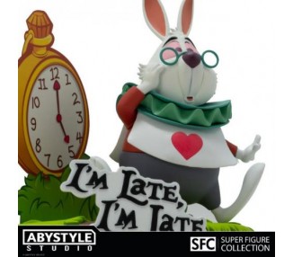 ST Disney Alice in Wonderland White Rabbit 10cm