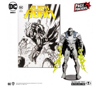 AF DC Multiverse Page Punchers Black Adam Line Art VRT 17cm