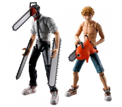 Shokugan Model Project Chainsaw Man & Denji 15cm Set 2PK