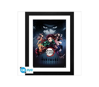 Demon Slayer Framed Print Slayers (30x40)