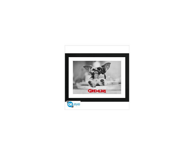 Gremlins Framed Print Gizmo (30x40)