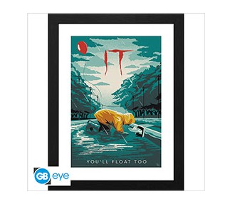 IT Framed Print Georgie You'll float Too (30x40)