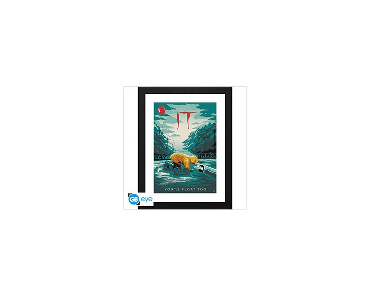 IT Framed Print Georgie You'll float Too (30x40)