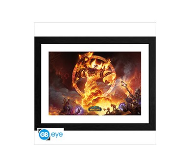 World of Warcraft Framed Print Ragnaros (30x40)