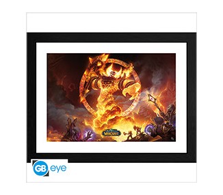 World of Warcraft Framed Print Ragnaros (30x40)