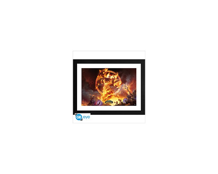 World of Warcraft Framed Print Ragnaros (30x40)