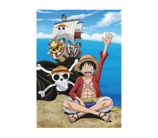 Coperta in Pile One Piece : Monkey D.Rufy (A)