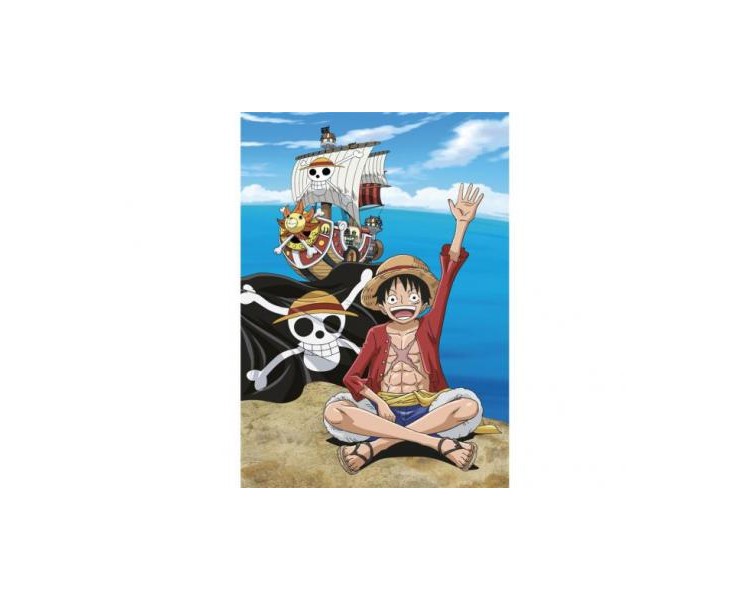 Coperta in Pile One Piece : Monkey D.Rufy (A)