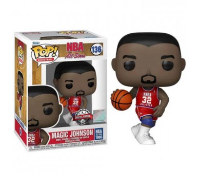 Funko POP! NBA All Stars: Magic Johnson 1986 (136) EXM