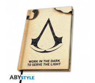 Notebook A5 Assassin's Creed crest