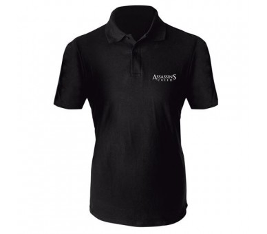 Polo T-Shirt Assassin's Creed Black - Crest L