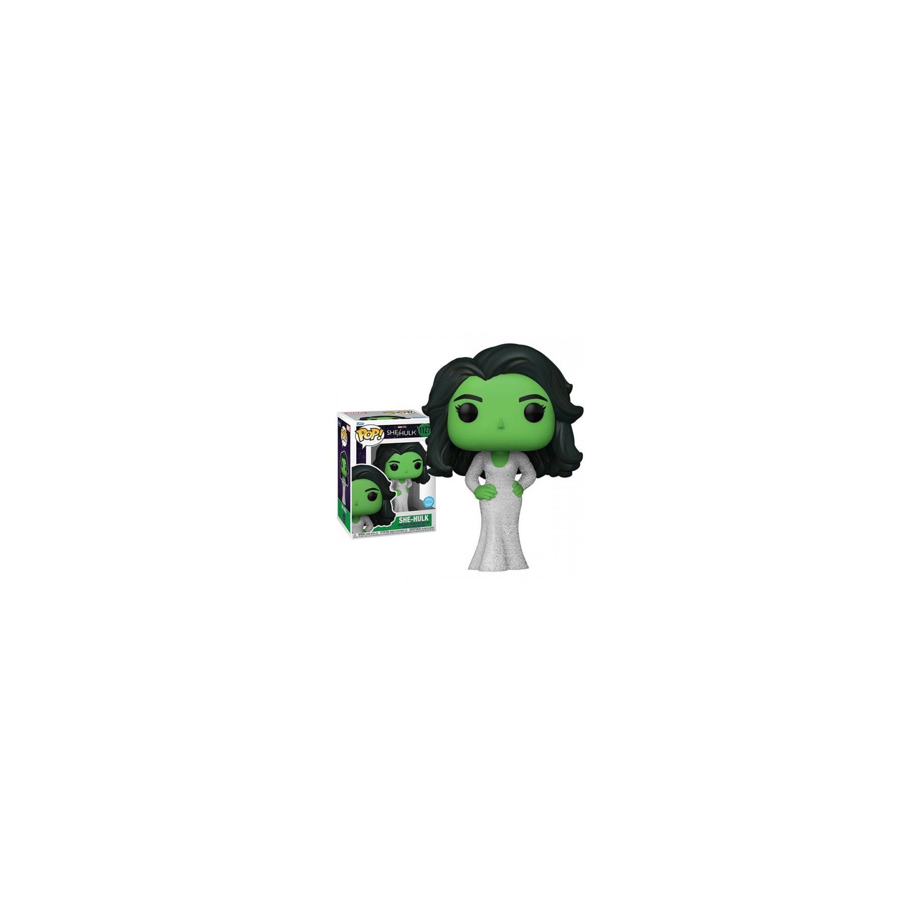 Funko POP! She-Hulk: She-Hulk Gala Dress (1127) Glitter