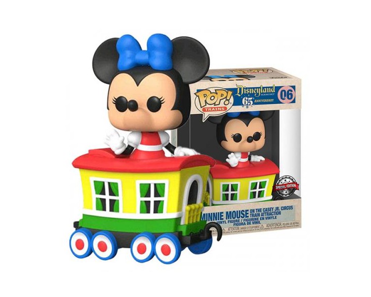 Funko POP! Disney 65Th: Minnie Mouse w/Circus Train (06) EXM