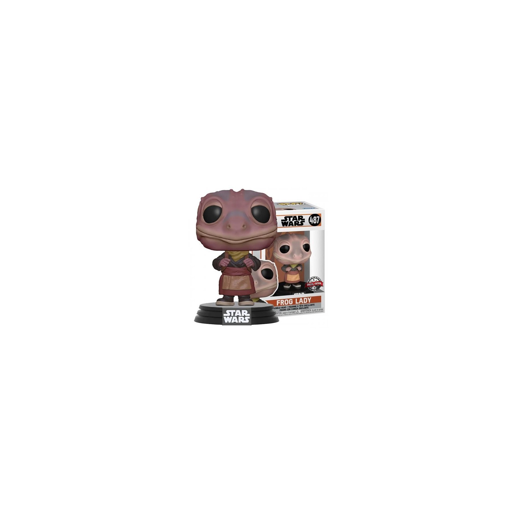 Funko POP! Star Wars The Mandalorian: Frog Lady (487) EXM