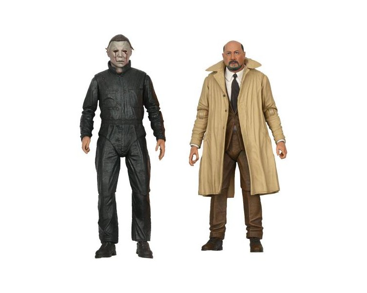 ST 2 Pack Ultimate Michael Mayers / DR Loomis Halloween 18cm