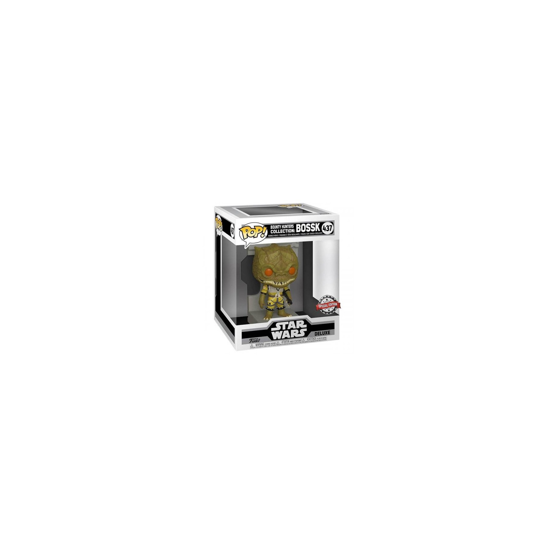 Funko POP! Star Wars: Bounty Hunter Bossk (437) EXM DLX