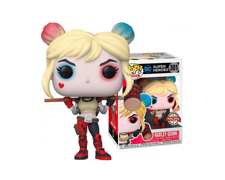 Funko POP! DC Comics: Harley Quinn w/Mallet (301) EXM