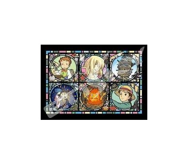 Puzzle Howl's Moving Castle 208 Pezzi Glass - Resina