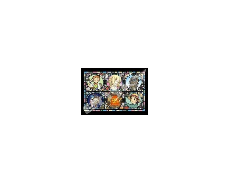 Puzzle Howl's Moving Castle 208 Pezzi Glass - Resina