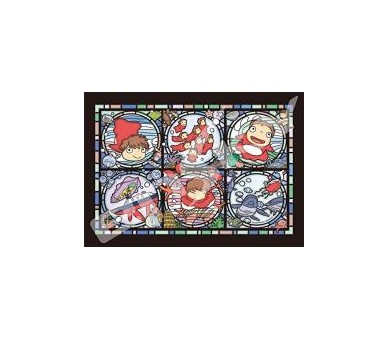 Puzzle Ponyos 208 Pezzi Stained Glass - Resina