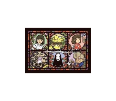 Puzzle Spirited Away 208 Pezzi Stained Glass - Resina