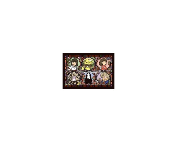 Puzzle Spirited Away 208 Pezzi Stained Glass - Resina