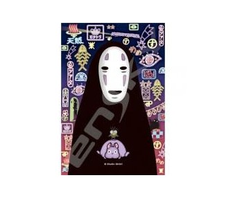 Puzzle Spirited Away No Face 126 Pezzi Glass - Resina