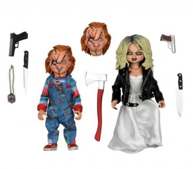 AF Bride of Chucky 2 Pack Chucky & Tiffany