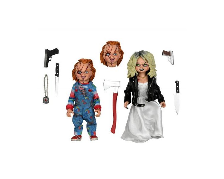 AF Bride of Chucky 2 Pack Chucky & Tiffany